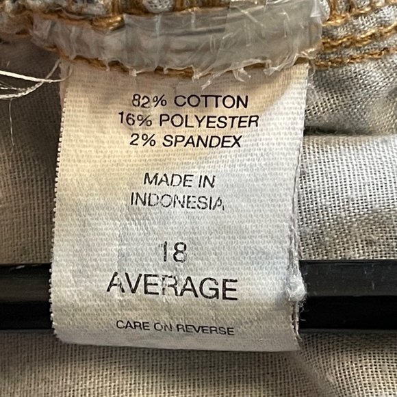 New York & Company women's size 18 average  high rise zip front jeans - Picture 5 of 7